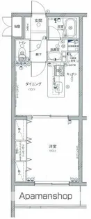 グリフォーネ横浜・妙蓮寺【4階】の間取り