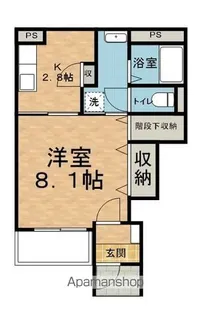 CASAルーチェ【1階】の間取り