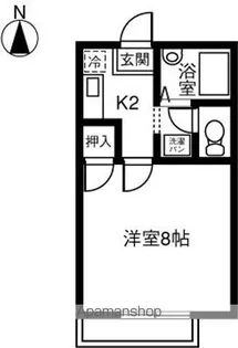 メゾンドフォーレ壱番館【2階】の間取り