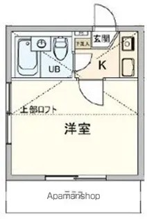 クロノス船橋【1階】の間取り
