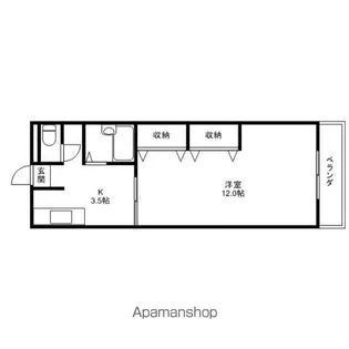 アットホーム石田【2階】の間取り