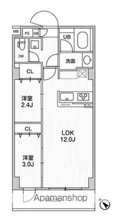 ドゥーエ曳舟【1階】の間取り