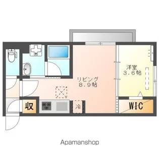ガーデンアークC【1階】の間取り