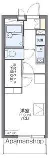 レオパレスディアコートF【1階】の間取り