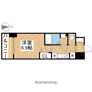 プレサンス上前津エレスタ【12階】の間取り