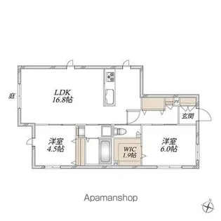 グラン ヴィラ【1階】の間取り