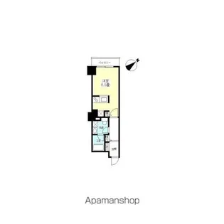 TKフラッツ渋谷【7階】の間取り