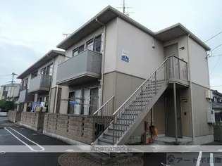 クレシエンド西垣生 B棟【201号室】の外観