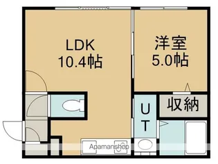 コアヒルズ【1階】の間取り