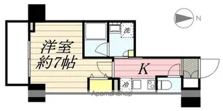 クレイシア入谷【8階】の間取り