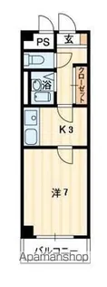 グレースタワー【7階】の間取り