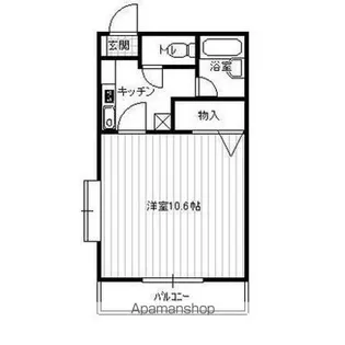 HIRAIハイツA棟【1階】の間取り
