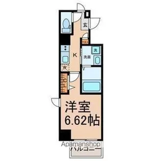 Z・R名駅【603号室号室】の間取り