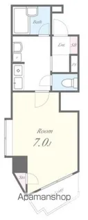 シャイン塩釜ハイツ【2階】の間取り
