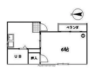 コート片原町【3階】の間取り