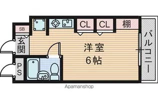 アムール野中Ⅱ【2階】の間取り