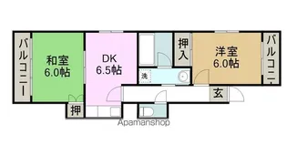 浅野ビル【6階】の間取り