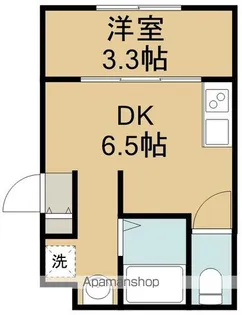 あすと五十人町Ⅱ【1階】の間取り