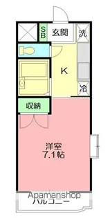 メゾン榎木町【2階】の間取り