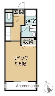 モントレ【1階】の間取り