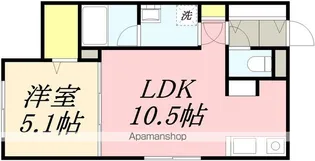 A−MODE花園【302号室】の間取り