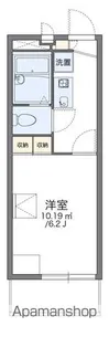 レオパレスYNTK【209号室】の間取り