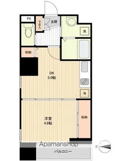 LA DOUCEUR片平【12階】の間取り