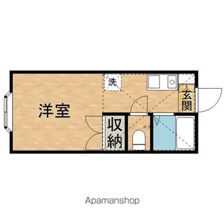 グレース南大沢B【2階】の間取り