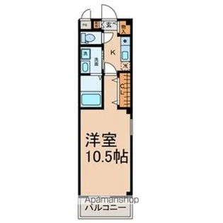 つつみ館【301号室号室】の間取り