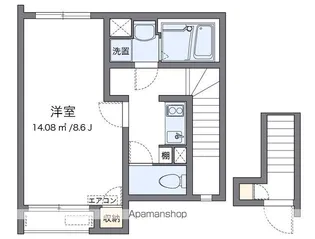 クレイノマンダリーナ【2階】の間取り
