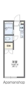 レオパレススワン【2階】の間取り