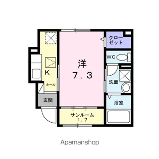 メゾン ノブレス【1階】の間取り