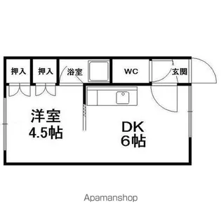 メゾン本町【1階】の間取り