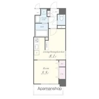 THE SEVENS’【6階】の間取り