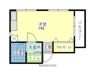 ダイショウハイツV【202号室】の間取り