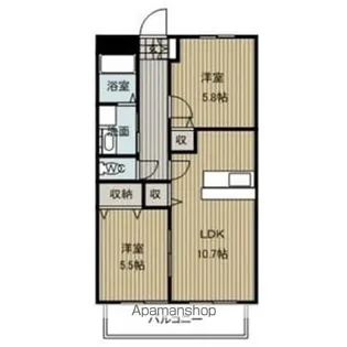 プリマヴェーラ【3階】の間取り