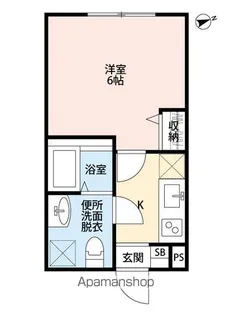 CASA DOMANI 前原【2階】の間取り