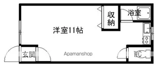 ハイムミチ【103号室】の間取り