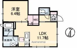 ソーニョ・フォレ【1階】の間取り
