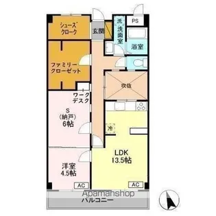 ルイメゾン2【302号室】の間取り