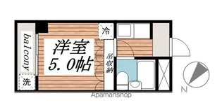 SIRIUS相之川【3階】の間取り