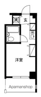 コスモハイム元住吉【3階】の間取り