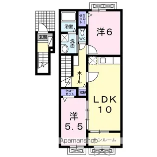 ARSH4【2階】の間取り