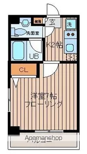 カスティーロ中村橋【3階】の間取り