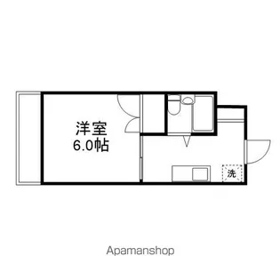 サンリオン【4階】の間取り