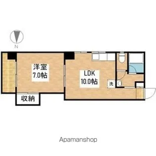 愛知県名古屋市中区栄5丁目【マンション】の間取り