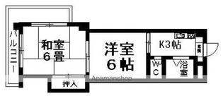 池田ビル【303号室】の間取り