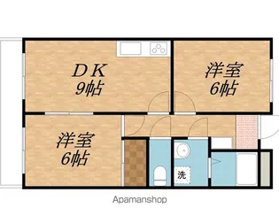 シャトレ北ピアⅠ【202号室】の間取り