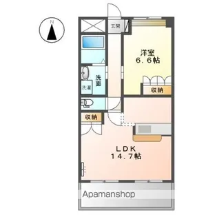 ブルーローズ【2階】の間取り