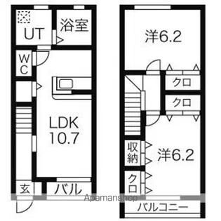 エム・エス【2階】の間取り
